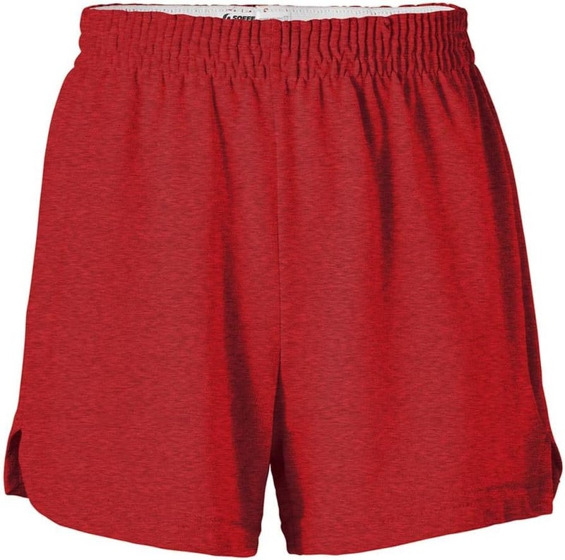 Girls' Authentic Cheer Shorts – Soft Cotton Blend Gym Shorts for Cheerleading, Dance, Running, Fitness, & Casual Wear – Elastic Waistband, Vibrant Colors, Durable & Easy Care